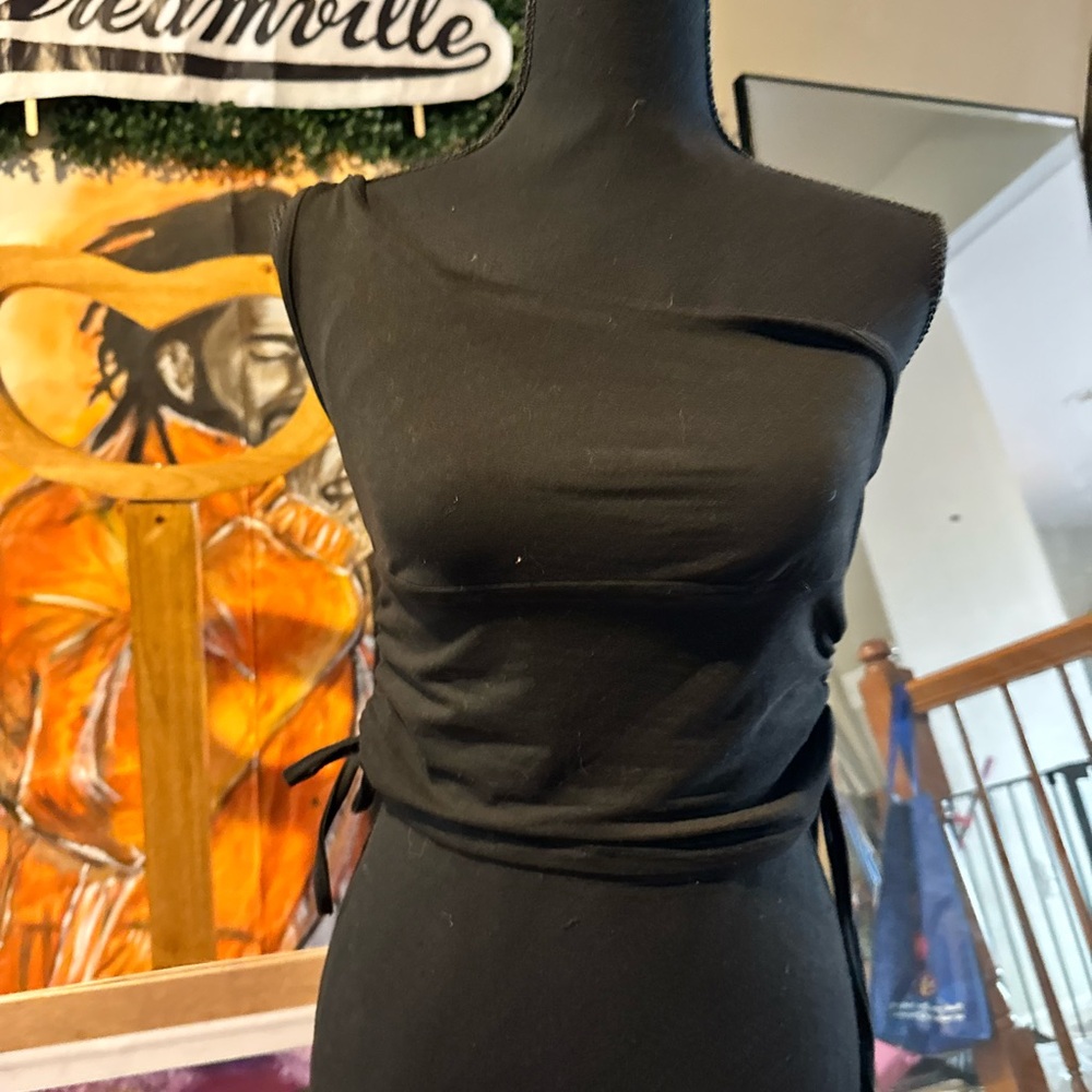 Black Crop Top